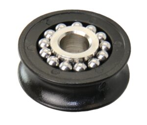 ALLEN ball bearing roller, stainless steel/POM, 20x7mm, bore 5.2mm