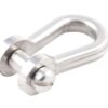ALLEN flat shackles, rounded, with slotted screw, A4 pin 5mm, narrow 2 ha5405n