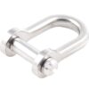 ALLEN flat shackles, rounded, with slotted screw, A4 pin 4mm 2 ha5405s