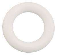 ALLEN Nylon round ring 10x27mm white 10pcs. 1 ALLEN Nylon round ring 10x27mm white 10pcs.