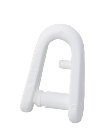 ALLEN Mast Slider Shackles for Clipping Nylon 36mm White 10pcs. 1 ALLEN Mast Slider Shackles for Clipping Nylon 36mm White 10pcs.