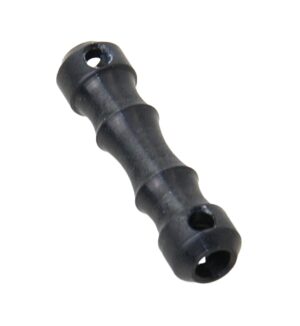ALLEN rope bone aluminum 8mm, for rope 4-5mm, black