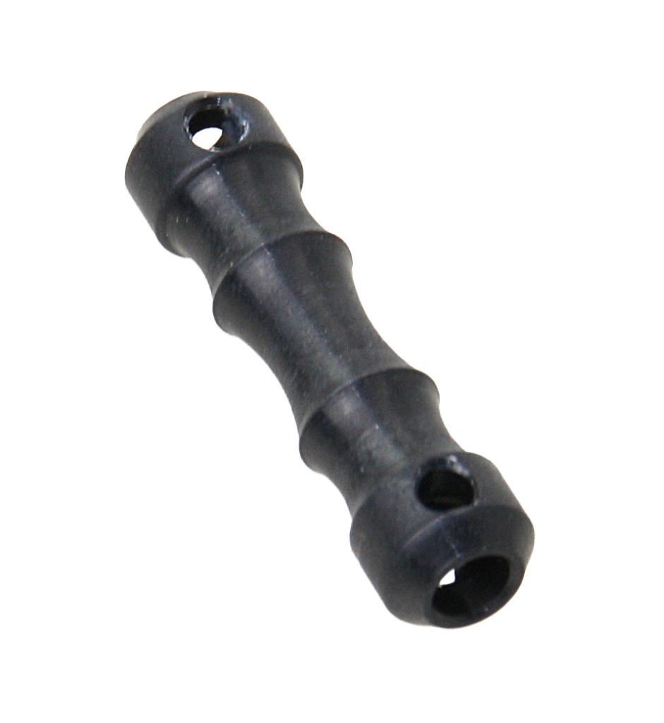 ALLEN rope bone aluminum 12mm, for rope 5-6mm, blue 1 ALLEN rope bone aluminum 12mm, for rope 5-6mm, blue