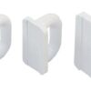 ALLEN mast sliders, flat nylon 16mm white 10pcs. 2 ha89 90 91