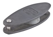 ALLEN tackle block, sliding aluminum, 26mm, rope 6mm, locking pin