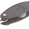 ALLEN tackle block, sliding aluminum, 26mm, rope 6mm, round head, straight