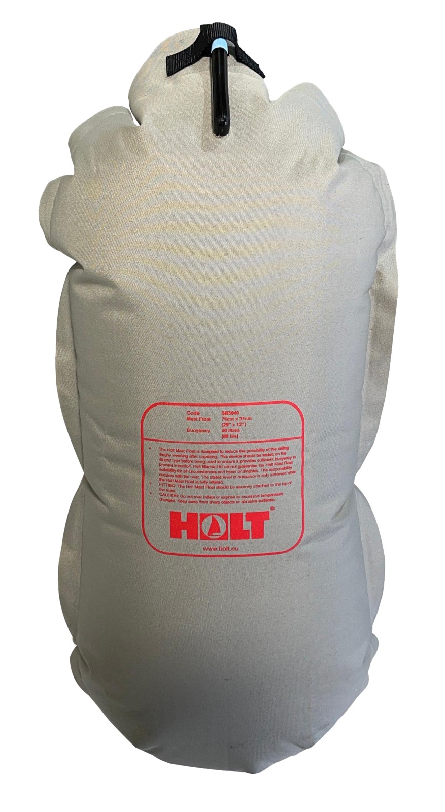HOLT mast capsize protection bag, 600D nylon, 900x400mm, buoyancy 40L 1 HOLT mast capsize protection bag, 600D nylon, 900x400mm, buoyancy 40L