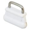 Mast slider nylon with stainless steel bracket round profile 7.9mm white 10pcs. 2 hb1416