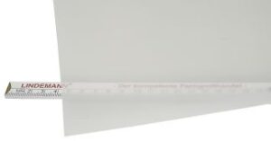 MYLAR stencil film 152cm 0.19mm clear/white