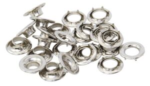 STIMPSON Toothed Eyelet MsNi Size 0, Eye 8.8mm 144pcs.