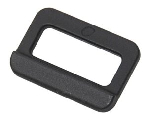 Nylon webbing gliders for 50mm webbing, black