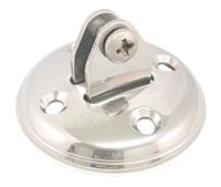 Convertible top fitting, swiveling, round A4/Nylon 64mm, screw 6mm 1 Convertible top fitting, swiveling, round A4/Nylon 64mm, screw 6mm