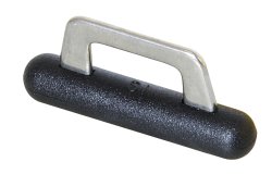 Mast slider A4/Nylon 8mm for clew plates HD2140/A 1 Mast slider A4/Nylon 8mm for clew plates HD2140/A