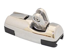 Sleek Track carriage with clevis 45° A4 pin 6mm, pair