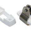 Convertible top hinge A4/Nylon screw 8mm inch, white 2 hd603
