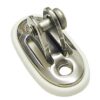 Convertible top fitting, swiveling A4/Nylon screw 6mm, white 3 hd866 1