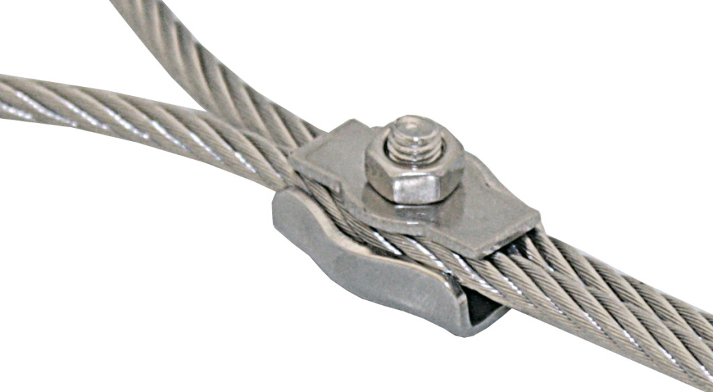 Wire rope clamp Simplex A4 2mm 10pcs. 1 Wire rope clamp Simplex A4 2mm 10pcs.
