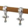 Cleat with teak rod MsCr 250mm, M10 2 hk4055
