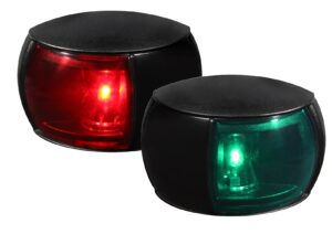 HELLA NaviLED Compact position light, back/head light, 0.12m, black, pair