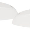 HELLA NaviLED Deck Mount Position Light Back/Steering Light, 0.5m White Pair 2 hl980620811