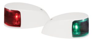HELLA NaviLED Deck Mount Position Light Back/Steering Light, 0.5m White Pair