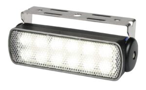 HELLA LED deck spotlight Sea Hawk 12/24V 3W wide beam, black