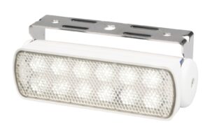 HELLA LED deck spotlight Sea Hawk 12/24V 3W wide beam, white