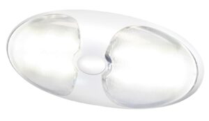 HELLA ceiling light DuraLED12 acrylic 12/24V 140x65mm white