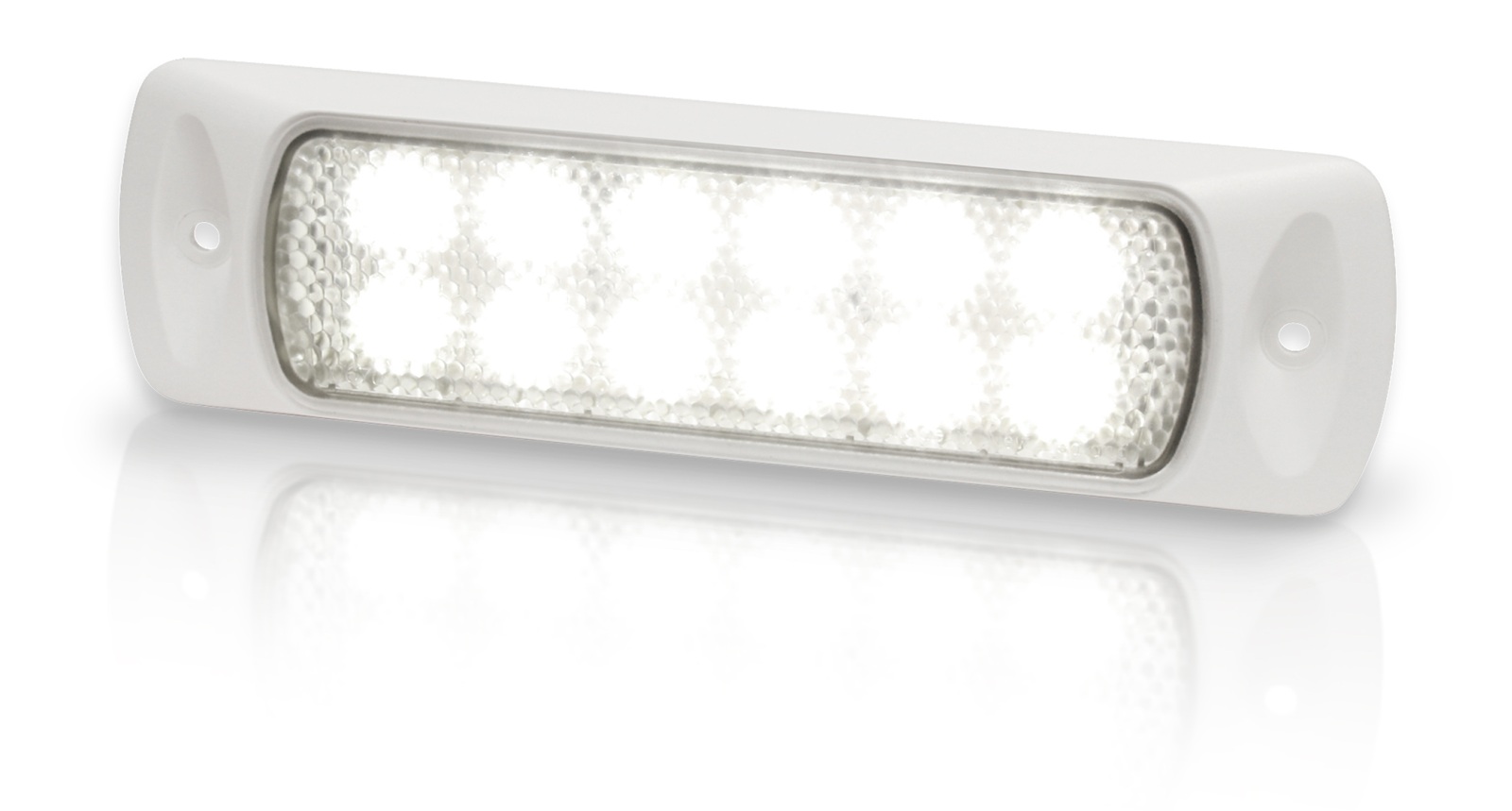 HELLA LED recessed deck spotlight Sea Hawk 12/24V 3W wide beam, white 1 HELLA LED recessed deck spotlight Sea Hawk 12/24V 3W wide beam, white