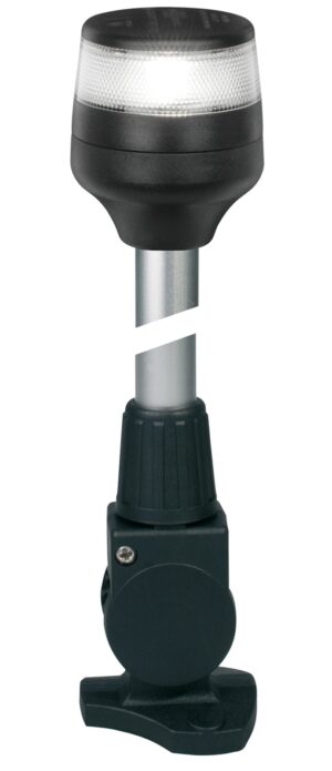 HELLA NaviLED 360 Compact Anchor Light, black, with mast 315mm