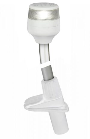 HELLA NaviLED 360 Compact anchor light, white, with 610mm insert mast