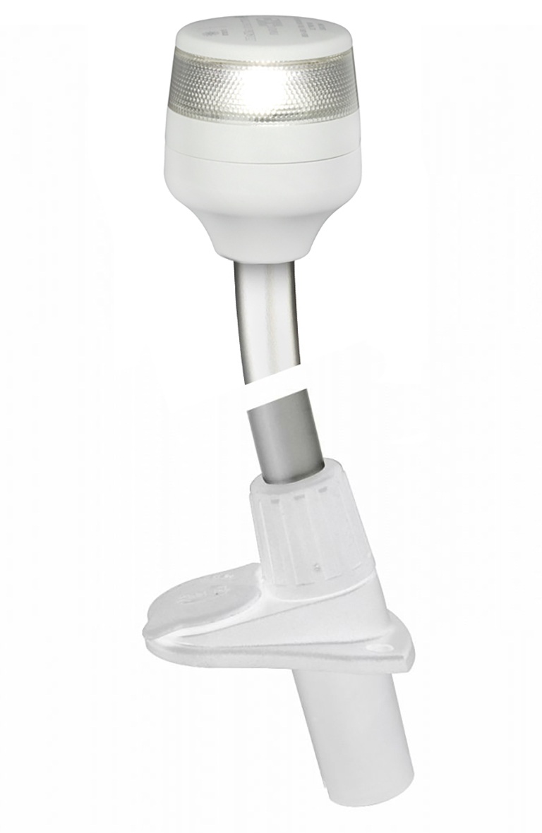 HELLA NaviLED 360 Compact anchor light, white, with 610mm insert mast 1 HELLA NaviLED 360 Compact anchor light, white, with 610mm insert mast
