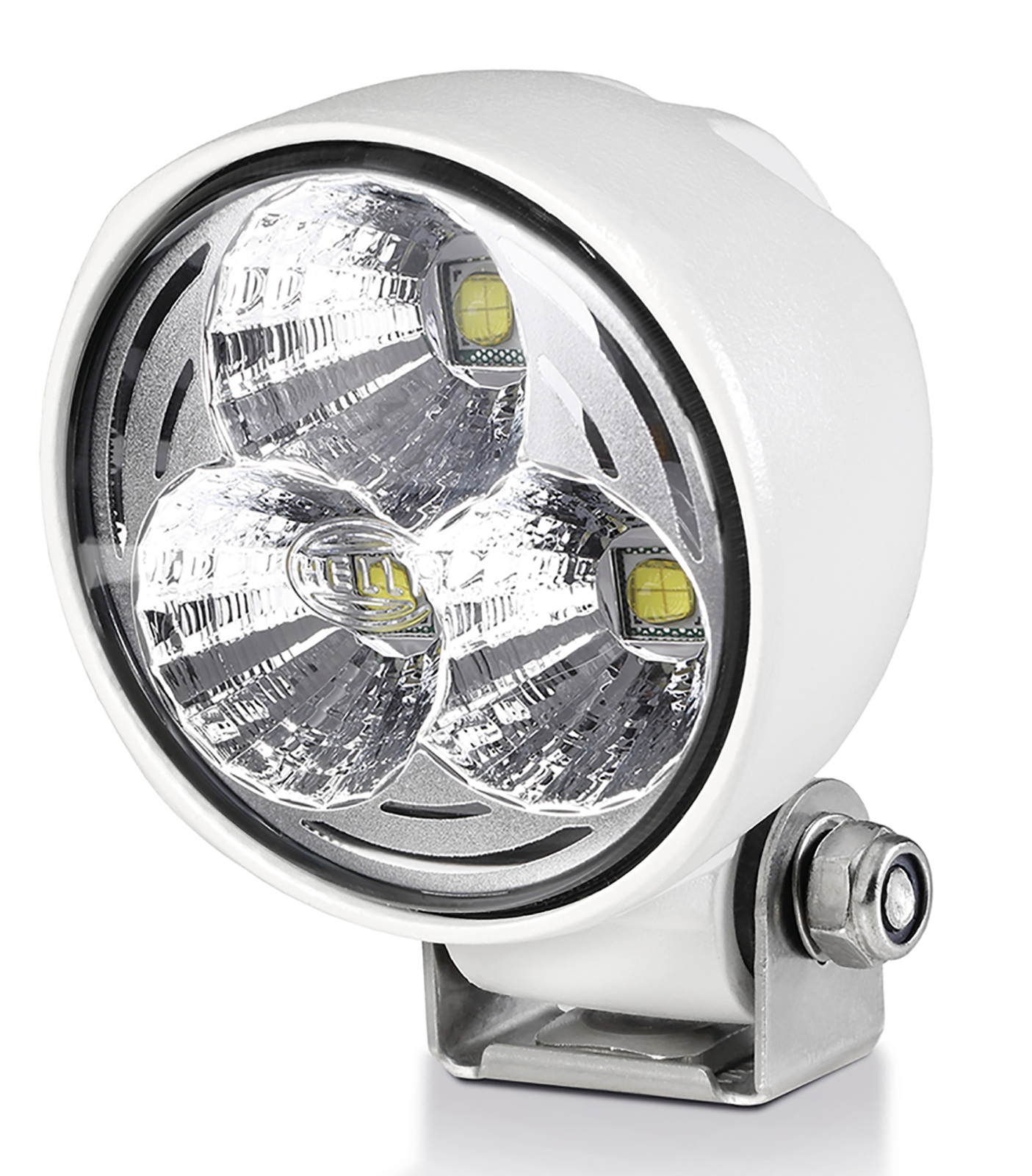 HELLA LED deck spotlight Module 70 Gen 4 12/24V 21W wide beam, white 1 HELLA LED deck spotlight Module 70 Gen 4 12/24V 21W wide beam, white