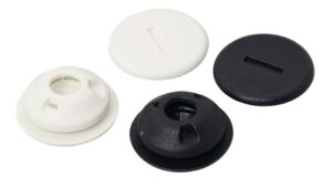PERFIX base for fabric, plastic, white, 100 pieces.