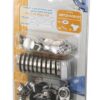 Q-SNAP Snap Fastener DIY Set A4 for Screwing, 10 Pieces, Self-Pack 3 hq150001 10