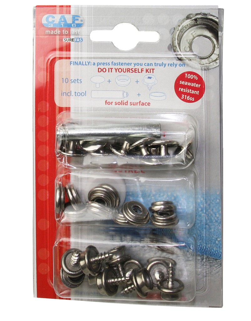 CAF-316 Snap Fastener Set for A4 Paper, 10 Pieces, Self-Pack 1 CAF-316 Snap Fastener Set for A4 Paper, 10 Pieces, Self-Pack