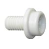 CAF-COMPO pin with screw M6x10mm TX30 white 10pcs. 3 hq351210