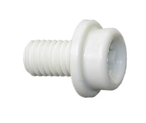 CAF-COMPO pin with screw M6x10mm TX30 cream white 100pcs.