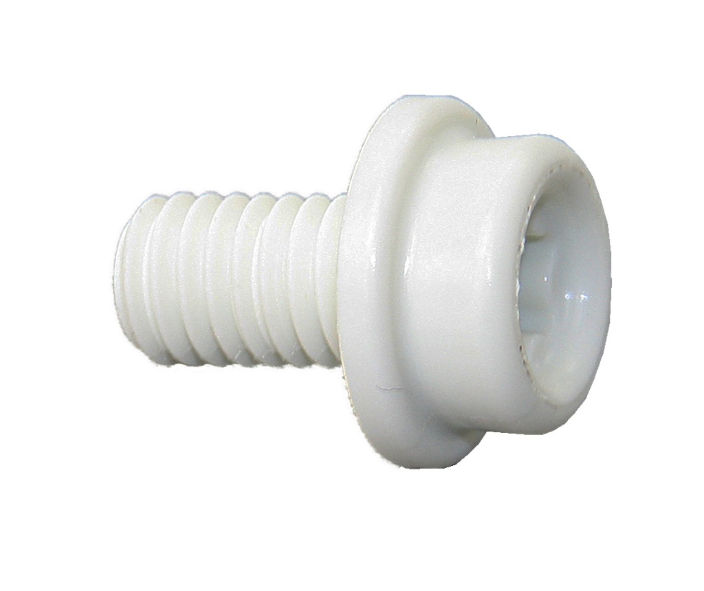CAF-COMPO pin with screw M6x10mm TX30 cream white 100pcs. 1 CAF-COMPO pin with screw M6x10mm TX30 cream white 100pcs.