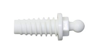 CAF-COMPO pins for Loxx with screw M6x10mm TX30 white 10pcs.