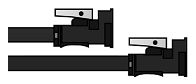 Fuel hose with primer bulb, 2m, with quick-connect fittings on both ends, for Mercury 1 Fuel hose with primer bulb, 2m, with quick-connect fittings on both ends, for Mercury