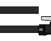Fuel hose with primer bulb, 2m, with quick-release coupling for Yamaha