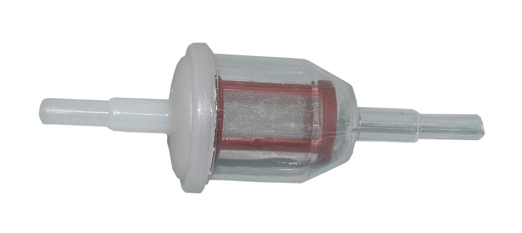 Inline diesel filter, plastic, for 6/8mm hose and engine, max. 2.0L 1 Inline diesel filter, plastic, for 6/8mm hose and engine, max. 2.0L