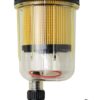 Fuel filter with aluminum head, 11/16" UNC thread, 10 micron, for Mercury/Yamaha 3 it14371 3