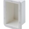 Wall-mounted box/swallow's nest, plastic, 180x110x100mm, white