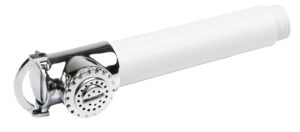 Shower head ½' white/chrome