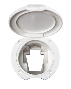 Recessed housing with plastic cover for shower heads ITNI2472/2473