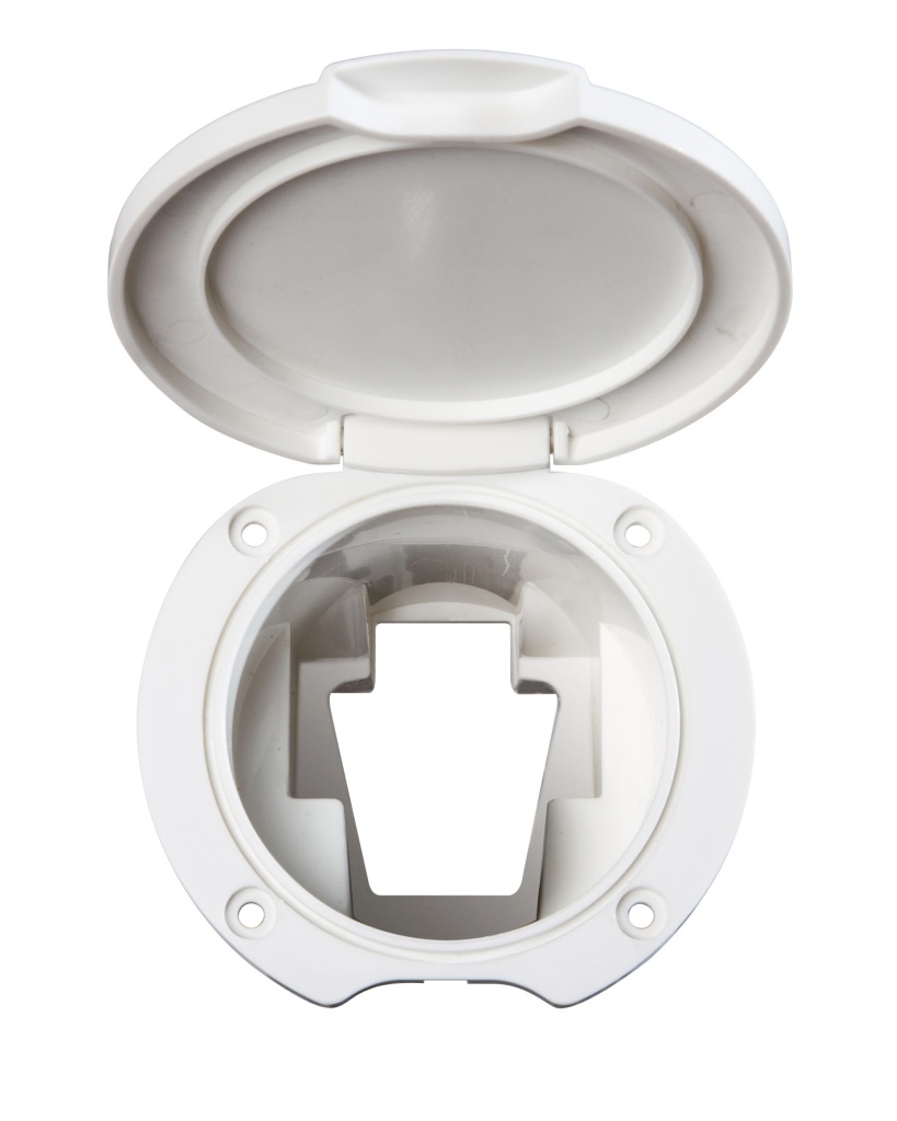 Recessed housing with plastic cover for shower heads ITNI2472/2473 1 Recessed housing with plastic cover for shower heads ITNI2472/2473