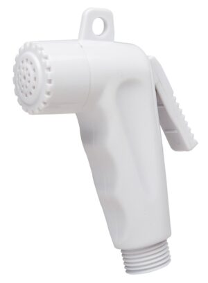 Shower head with locking lever ½' white