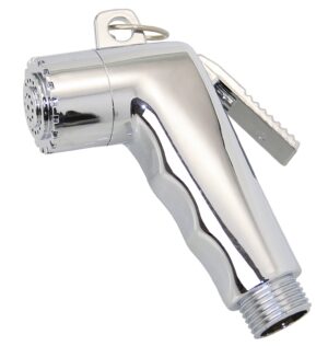 Shower head with locking lever ½' chrome-plated